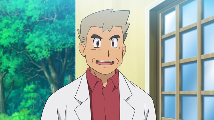 Professor Oak from Pokémon anime