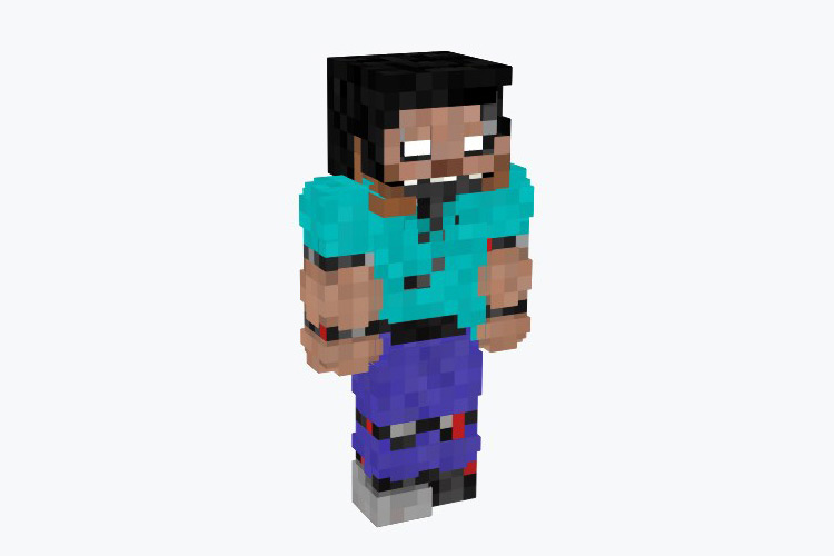 Animatronic Steve Minecraft Skin