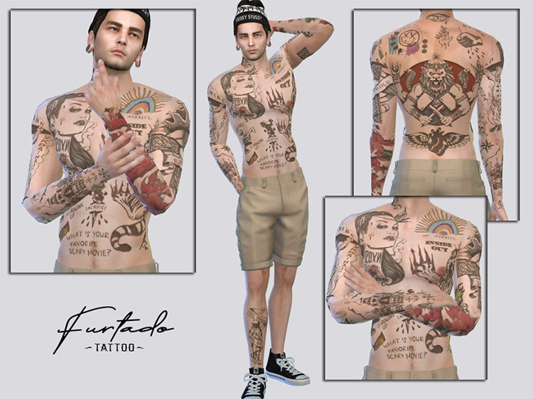 Furtado Tattoo Sims 4 CC