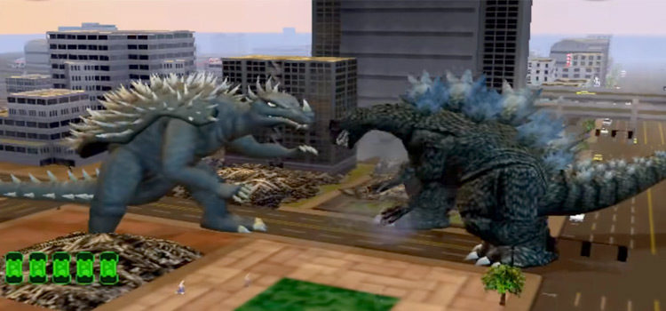 Godzilla battle - Save The Earth game screenshot