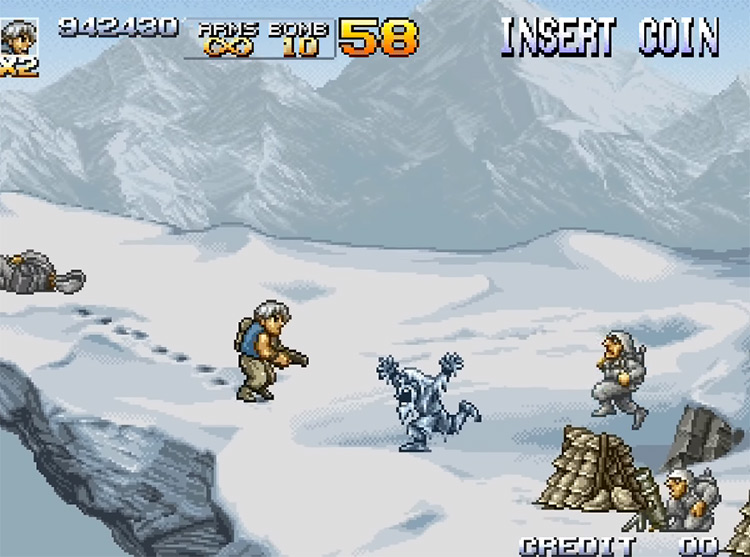 Metal Slug 4 gameplay screenshot