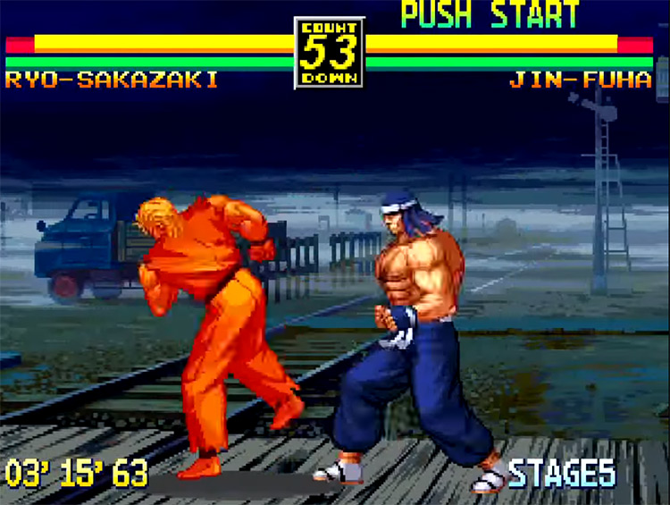 Art of Fighting 3 game screenshot