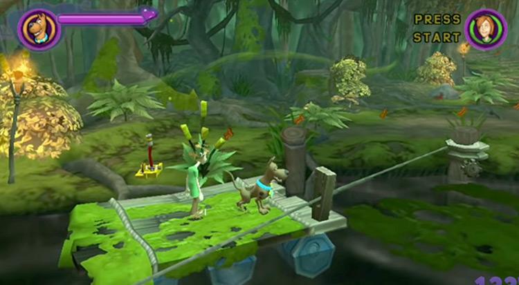 Scooby-Doo! and the Spooky Swamp gameplay Screenshot