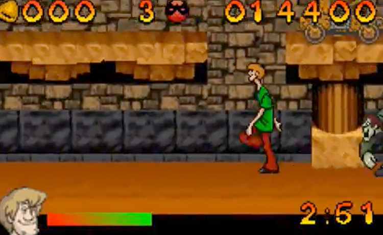 Scooby-Doo and the Cyber Chase screenshot GBA