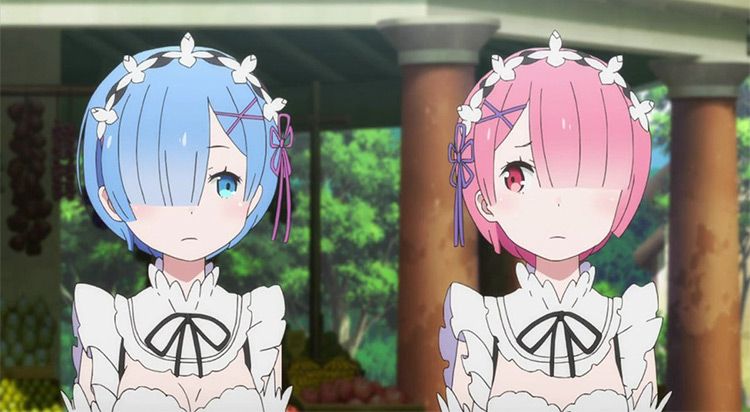 Anime Rem and Ram Characters, Re:Zero