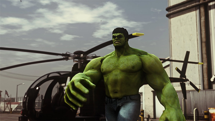 The Hulk GTA5 Mod