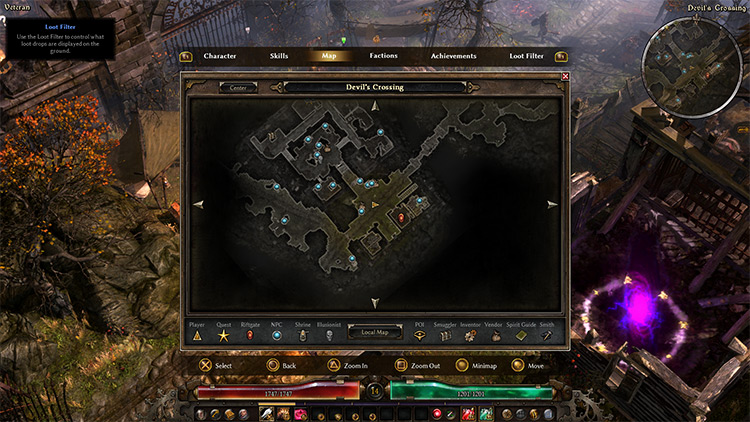 PlayStation Buttons Icons in Grim Dawn