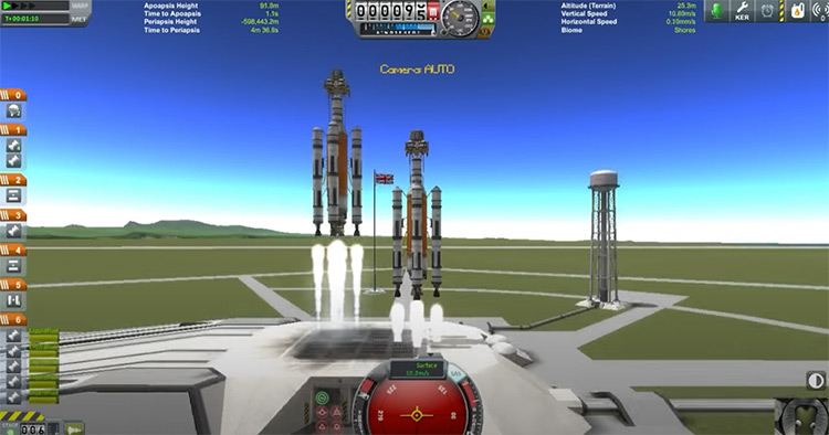 Kerbal Space Program gameplay