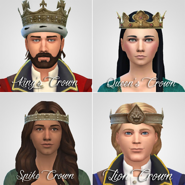 History Lovers - Sims Crowns CC Mod