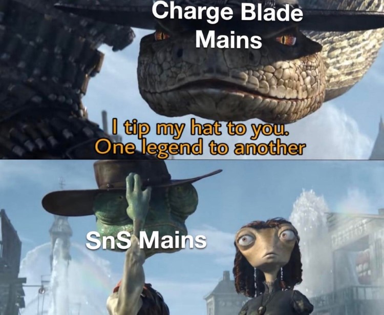 Charge Blade Mains and SnS mains