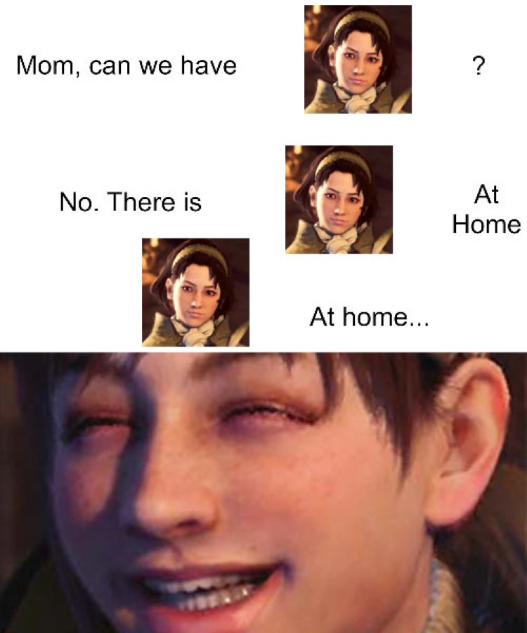 At home meme