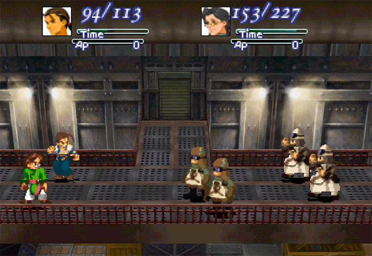 Xenogears PlayStation 1 Gameplay Screenshot