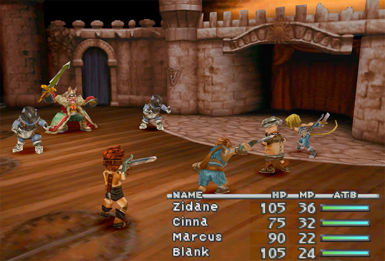 Final Fantasy IX PlayStation 1 Gameplay Screenshot