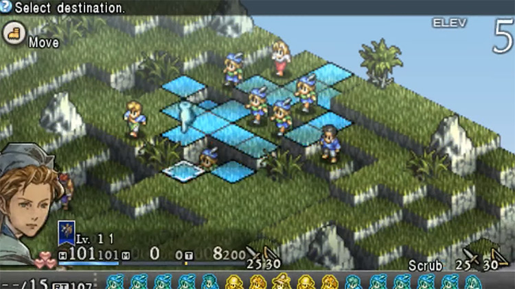 Tactics Ogre: Let Us Cling Together PlayStation 1 Gameplay Screenshot