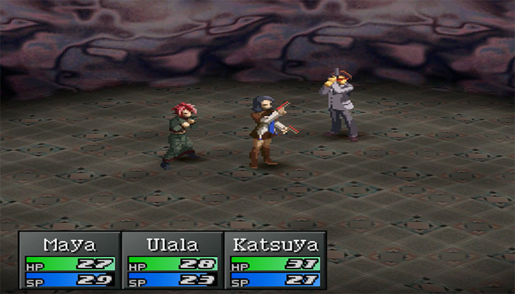 Persona 2: Eternal Punishment PlayStation 1 Gameplay Screenshot