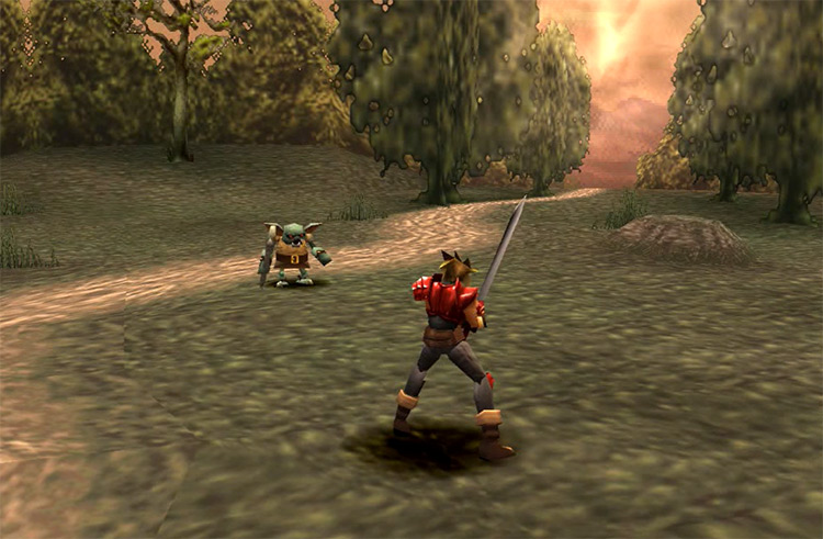Legend of Dragoon PlayStation 1 Gameplay Screenshot