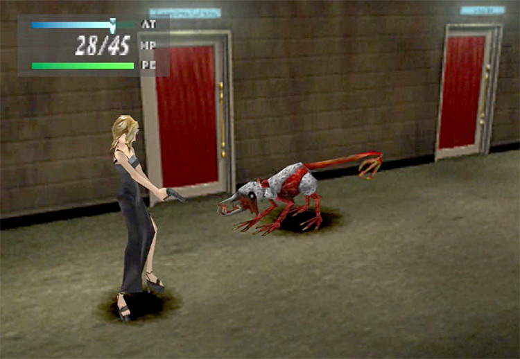 Parasite Eve PlayStation 1 Gameplay Screenshot