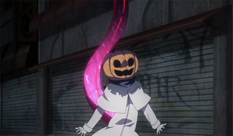 Tokyo Ghoul Pumpkin Head Character - Anime Screenshot