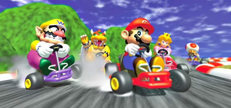 Mario Kart 64 characters