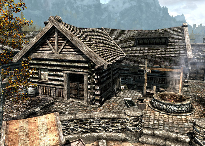 The Scorched Hammer home Skyrim