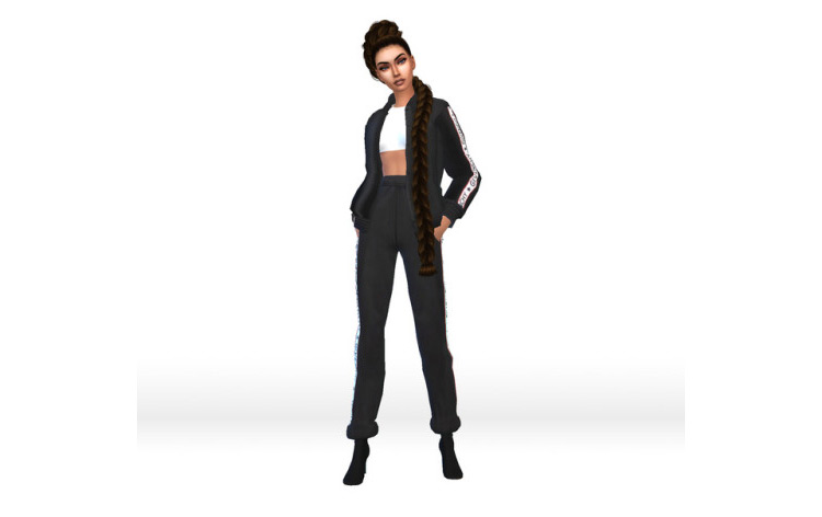 Givenchy Tracksuit Sims 4 CC