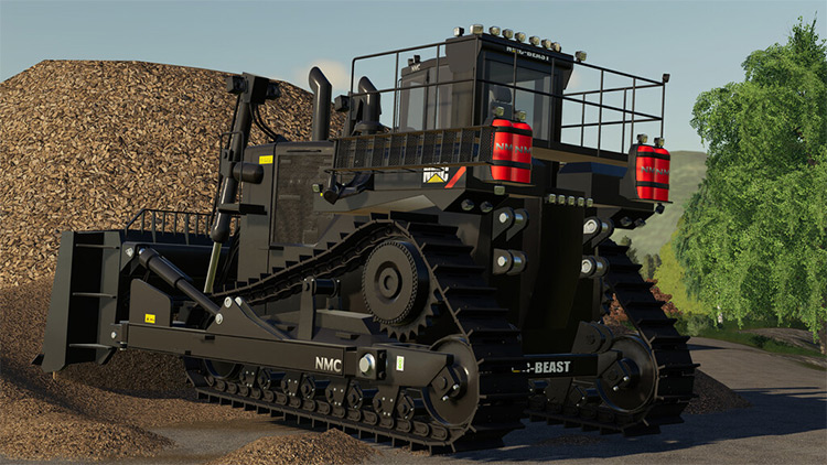 CAT NMC D-11 Bulldozer Mod for FS19