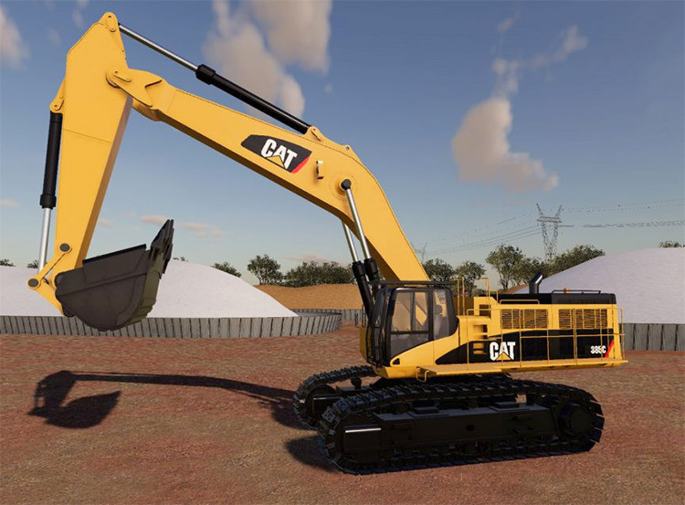 Caterpillar 385C Excavator Mod for FS19