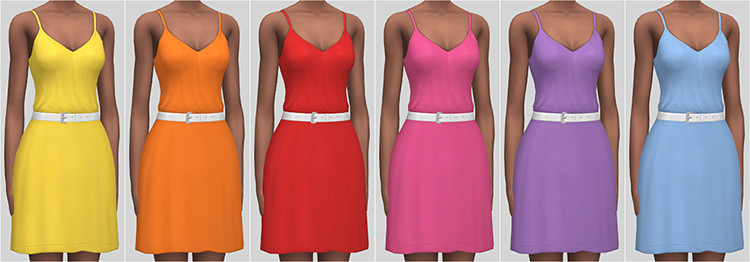 Fruity Dress for The Sims 4