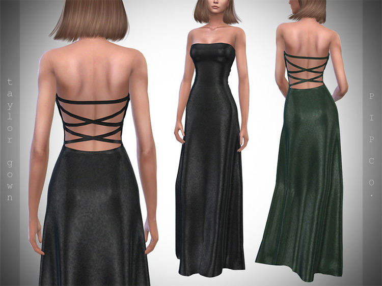 Taylor Gown / Sims 4 CC