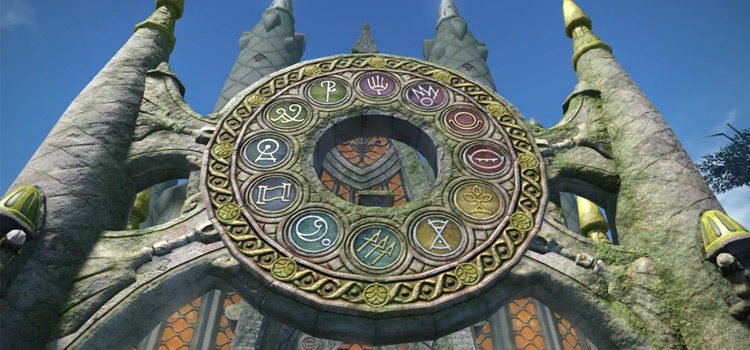 Sanctum of the Twelve / Final Fantasy XIV Screenshot