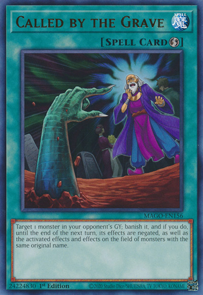 Called by the Grave Yu-Gi-Oh Card