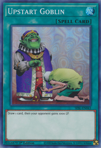 Upstart Goblin YGO Card