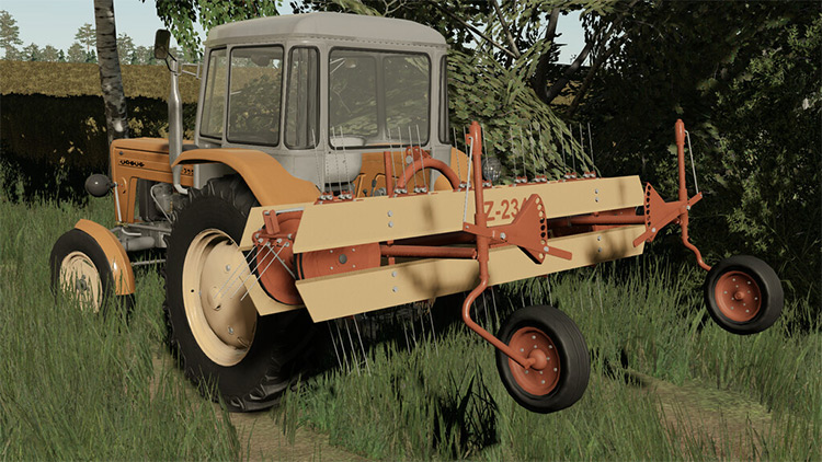 Z-234 Tedder / Farming Simulator 19 Mod