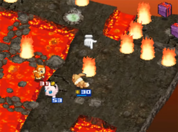 Pokémon Conquest / NDS game screenshot