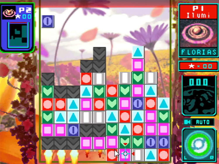 Meteos NDS game screenshot