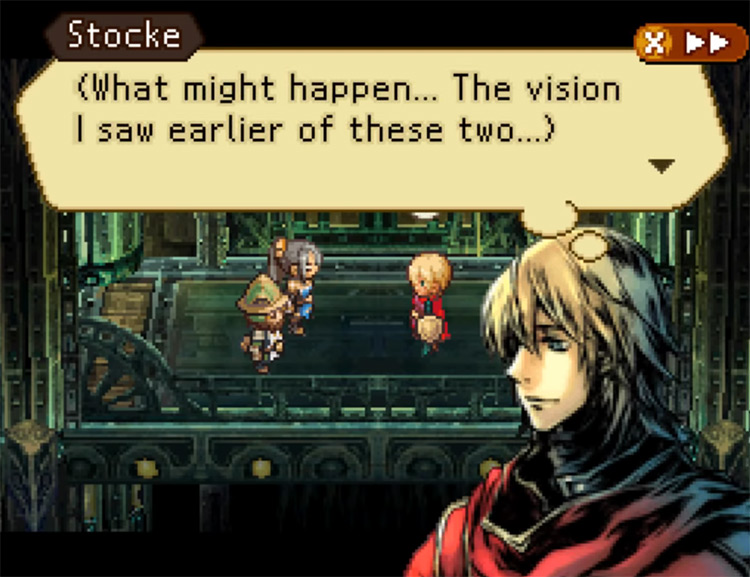 Radiant Historia NDS gameplay
