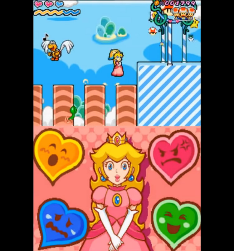 Super Princess Peach gameplay