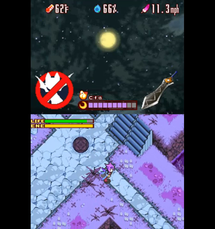 Lunar Knights NDS screenshot