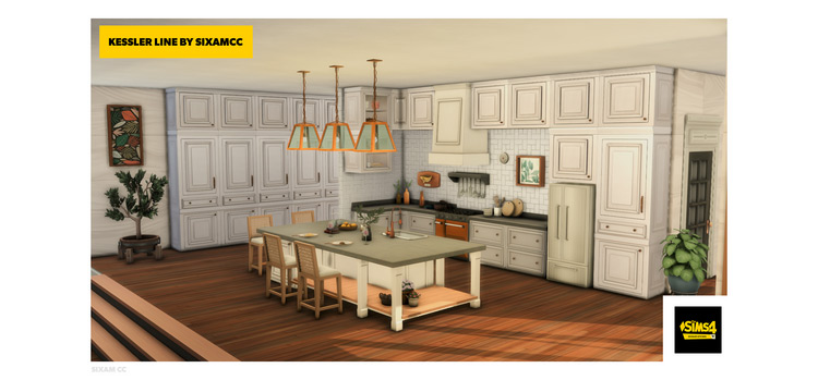 Kessler Kitchen CC Pack for The Sims 4
