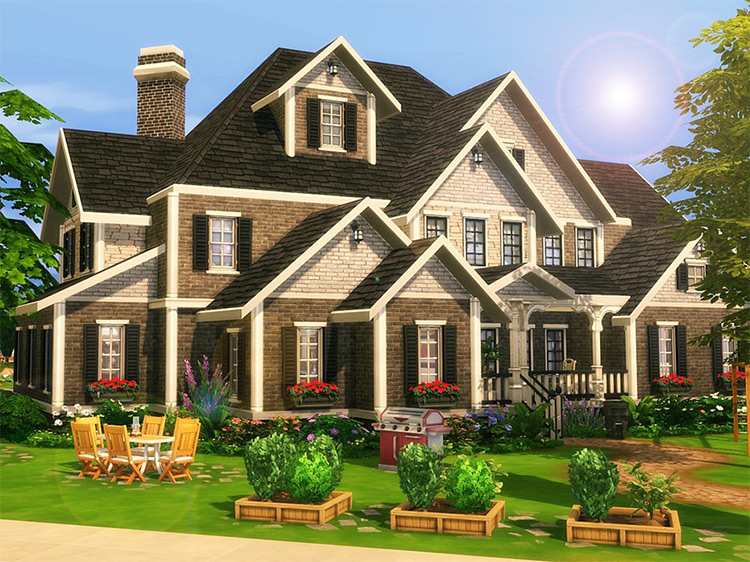 Lavender Hill Lot for Sims 4