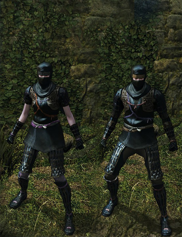 Shadow Armor Set in DS1 Remastered