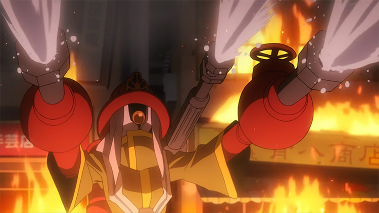 Backdraft – Water Pump MHA anime screenshot