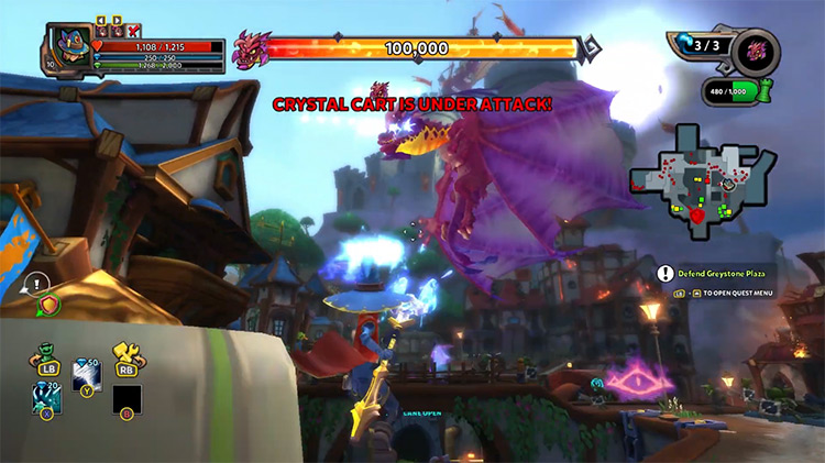 Dungeon Defenders 2 game screenshot