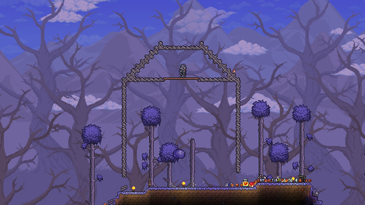 Example of what the walls should look like / Terraria