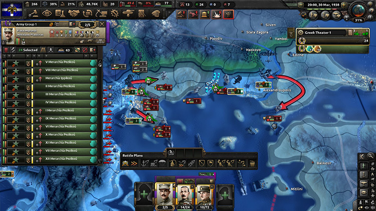 What a successful counter attack should look like / HOI4