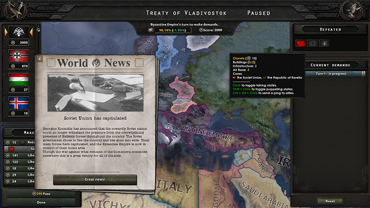 The moment we all dreamt of / HOI4