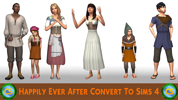 Happily Ever After / Sims 4 CC