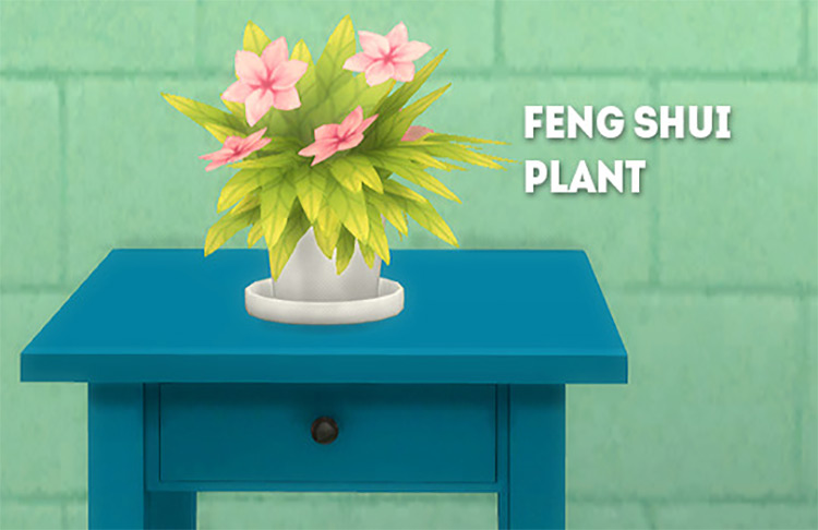 Feng Shui Plant / Sims 4 CC