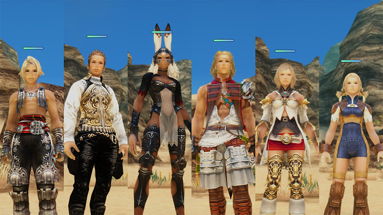 Enhanced Clothing Final Fantasy XII The Zodiac Age mod