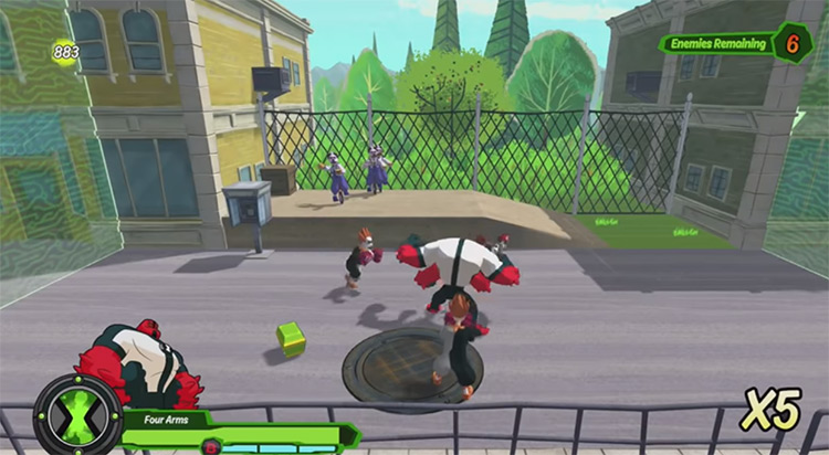 Ben 10 2017 video game screenshot